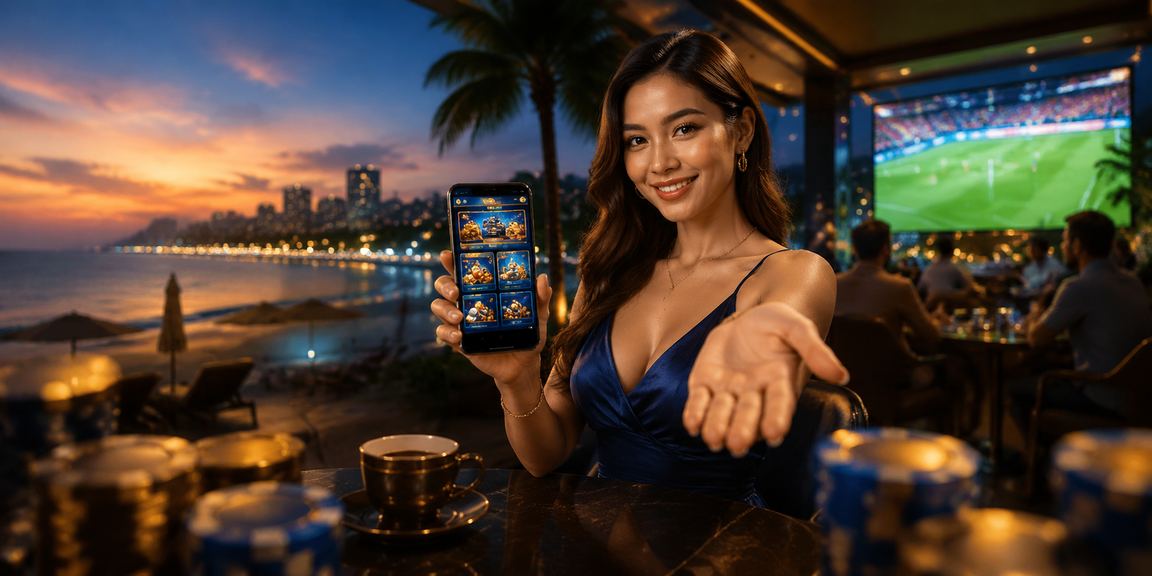 Peminat bola sepak Malaysia di Pulau Pinang menonton dan membuat pertaruhan dalam talian
